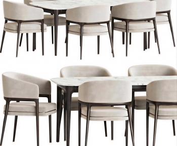 Modern Dining Table And Chairs-ID:533735044