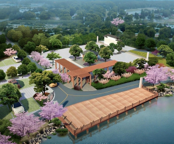 Chinese Style Park Landscape-ID:118730148
