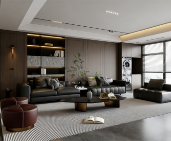 Modern A Living Room-ID:867509816