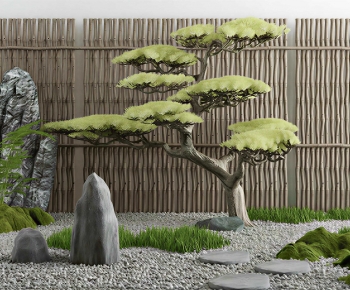 Japanese Style Courtyard/landscape-ID:458095072