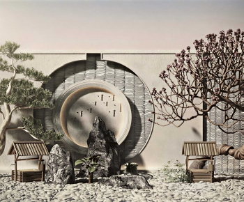 Japanese Style Courtyard/landscape-ID:932301042