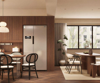 Wabi-sabi Style A Living Room-ID:856460093