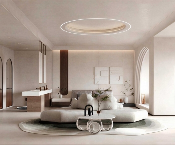 Wabi-sabi Style Bedroom-ID:245851994