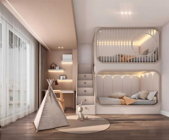 Modern Girl's Room Daughter's Room-ID:101370821