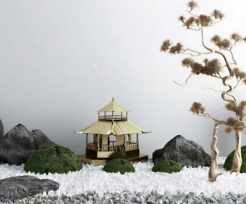 New Chinese Style Garden-ID:378669983