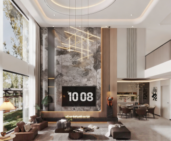 Modern A Living Room-ID:332158097