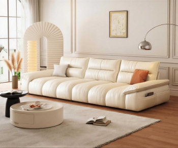 Modern Three-seat Sofa-ID:673497929