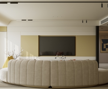 Modern A Living Room-ID:805666923