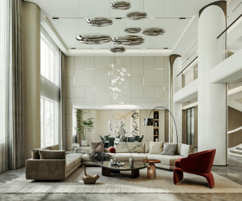 Modern A Living Room-ID:529923921