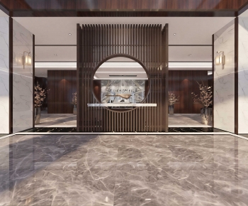 New Chinese Style Lobby Hall-ID:149962908
