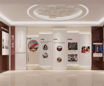 New Chinese Style Exhibition Hall-ID:112906934