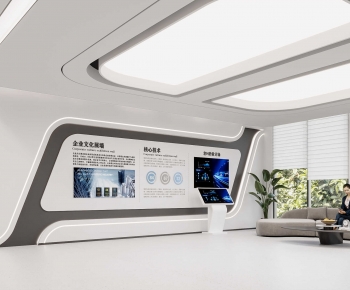 Modern Exhibition Hall-ID:999409913