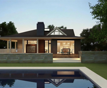 American Style Detached Villa-ID:461236009