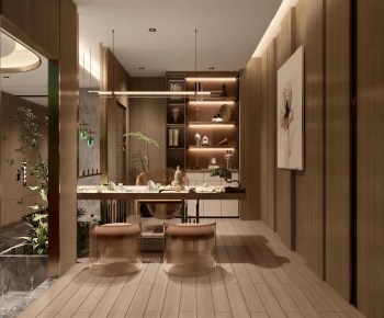 New Chinese Style Tea House-ID:198692084