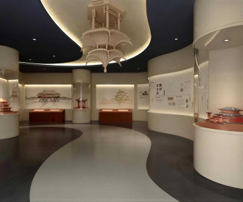 New Chinese Style Exhibition Hall-ID:578655006