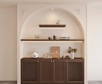 Modern Entrance Cabinet-ID:340136051