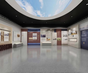 New Chinese Style Exhibition Hall-ID:475630041