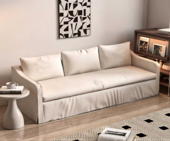 Modern Three-seat Sofa-ID:311559926