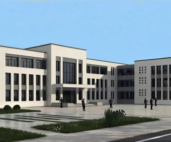 Modern Public Building-ID:982903009