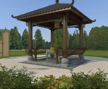 Chinese Style Ancient Architectural Buildings-ID:843019519