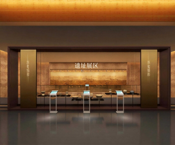 New Chinese Style Exhibition Hall-ID:940640086