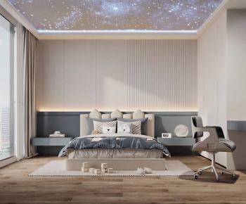 Modern Boy's Room And Son's Room-ID:559387922