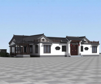 New Chinese Style Residential Building-ID:798643119