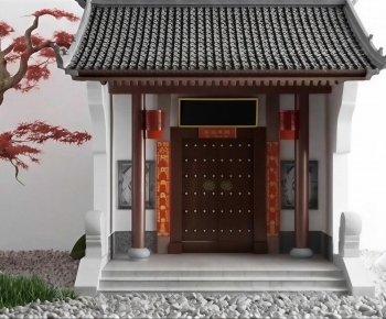 Chinese Style Facade Element-ID:543338067
