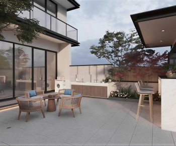 Modern Courtyard/landscape-ID:160557994