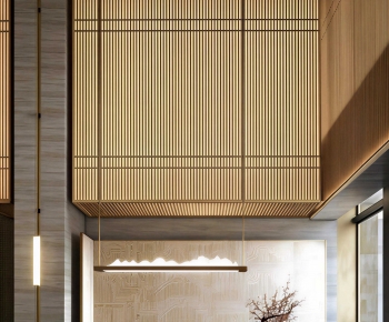 New Chinese Style Lobby Hall-ID:597498891