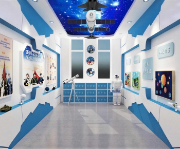 Modern Exhibition Hall-ID:827451941
