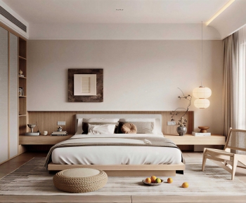 Japanese Style Bedroom-ID:882256989