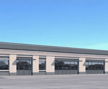 New Chinese Style Appearance Of Commercial Building-ID:304253104