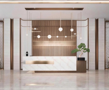 New Chinese Style Lobby Hall-ID:222454073