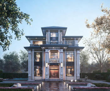 New Chinese Style Detached Villa-ID:521337994