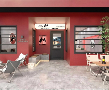 Modern Facade Element-ID:925527103