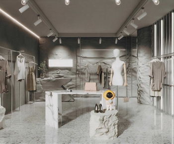 Industrial Style Clothing Store-ID:597569949