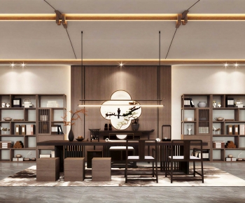 New Chinese Style Tea House-ID:685849913