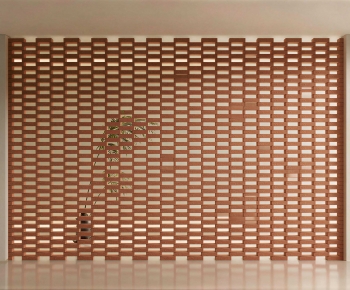 Modern Cement Brick Screen Partition-ID:483356006