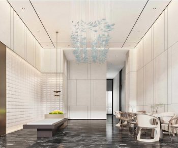 Modern Office Reception Desk-ID:497713097