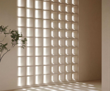 Modern Cement Brick Screen Partition-ID:428563123