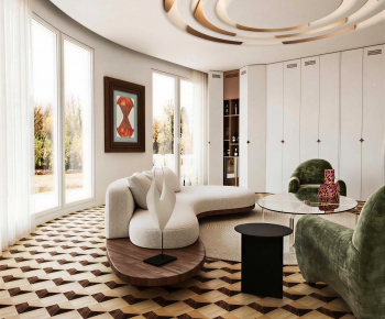 Modern A Living Room-ID:699309114