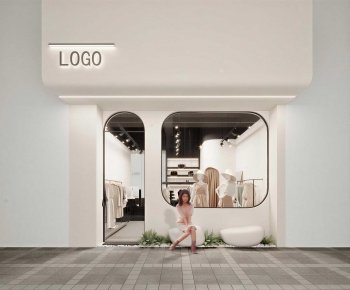 Modern Facade Element-ID:625442036