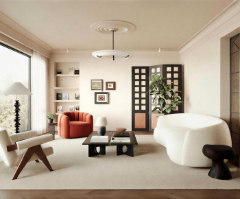 Modern A Living Room-ID:852214107