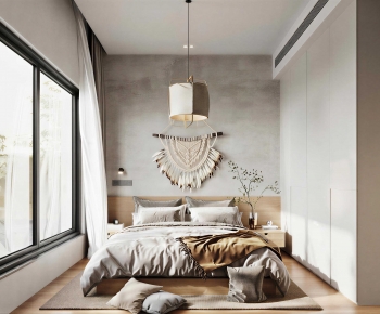 Wabi-sabi Style Bedroom-ID:559519059