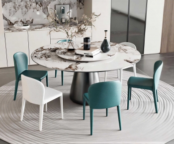 Modern Dining Table And Chairs-ID:240014086