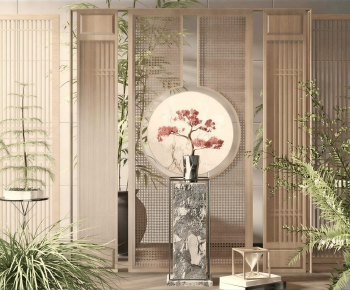 New Chinese Style Potted Green Plant-ID:584764964