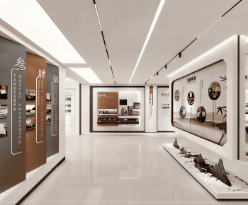 New Chinese Style Exhibition Hall-ID:210115917