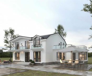 Modern Detached Villa-ID:719564919