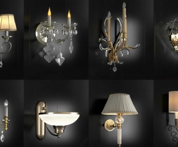 European Style Wall Lamp-ID:863835107